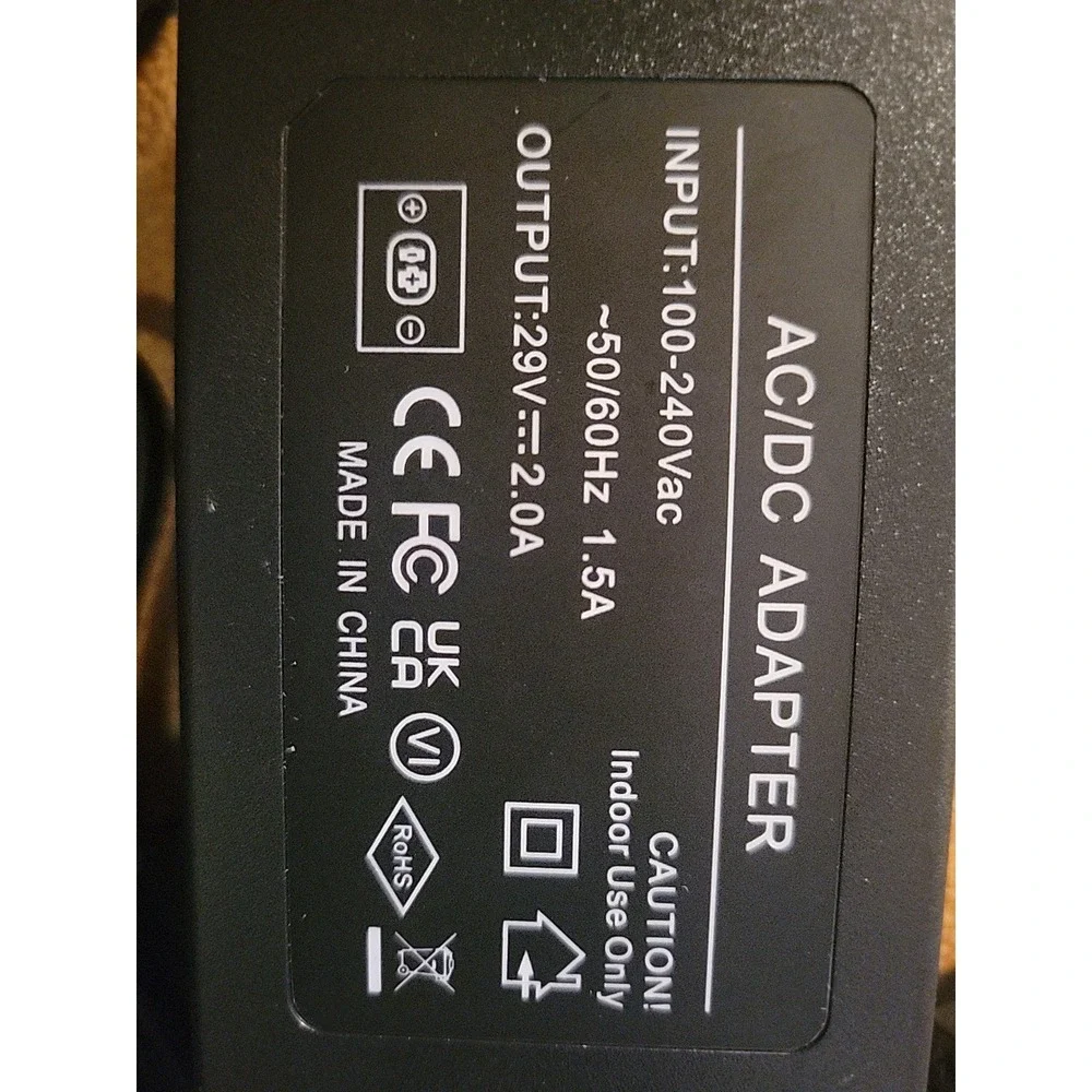Electric Funiture Couch Chair Bed AC/DC Adapter Power Supply, 100-240VAC 50/60Hz